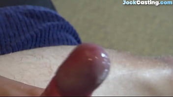 Preview 4 of Kidnapping And Forced Anal - Casted jock amateur cumming in close up