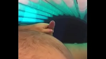 Preview 3 of Boss Fantasy - Jacking in tanning bed