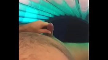 Preview 4 of Boss Fantasy - Jacking in tanning bed