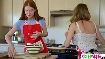 Preview 1 of Amateur Thot - Teen stepsister Jane Rogers accidently fell on cock with friend present