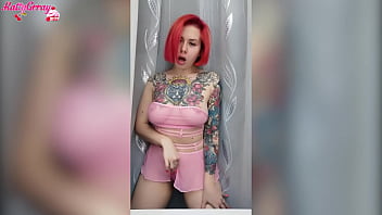 Preview 1 of How A Wife Get Pregnent - Sensual Redhead Girl Solo - Played with Dildo