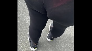 Preview 3 of Gig Boobs Xx - Wife in transparent spandex with visible peach panties