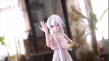 Preview 2 of Alura Janson Mom Sex - MMD R18 HMS D a m e yo