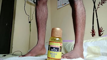 Preview 1 of Fucking Mom Gibi - Indian Black cock oiled cumshot