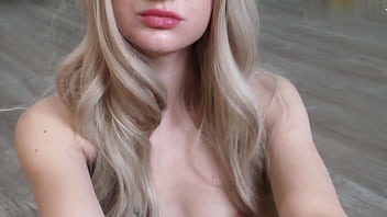 Preview 1 of Lucky Guy Rimjob - Sexy Blonde Sensual Sucks Big Dick and Licks Balls to Cum in Mouth