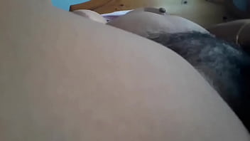 Preview 2 of Indian Sax Videoscom - Desi hairy girlfriend playing with her pussy