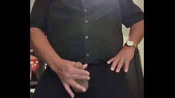 Preview 4 of Dress Shopping Fucks - Playing with my cock in slow motion