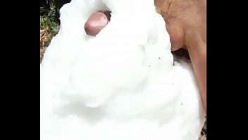 Preview 4 of Indonesoan Tante - My cock thrusting thru snow