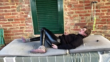 Preview 2 of Mom Son Jungle - Spa&szlig_ in Lederhose
