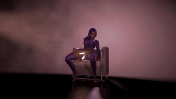 Preview 2 of Big Hot Model - Sombra Double Dildo Music Video | Overwatch Parody