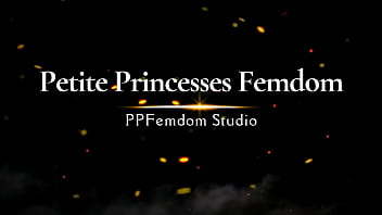 Preview 1 of T V Stars - Strong Mistress in Pantyhose - Femdom Using Her Feet,  Butt and Hand Over Mouth (Preview)