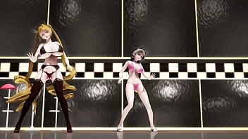 Preview 2 of X Reted - MMD R18 Azur Lane