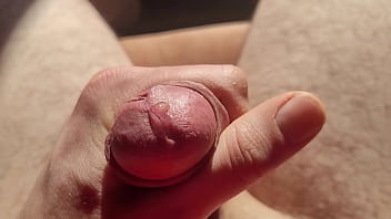 Preview 3 of Girl Fucks Elephant - Edging from flaccid and playing with precum,  natural light
