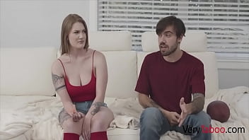 Preview 1 of Artis Javax Japanese - Busty Teen StepSister Agrees To Fuck As Super Bowl Ritual