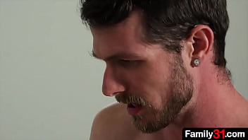 Preview 4 of Porno Juggs - Not wanting to wake up his Stepcousin,  the boy slips into his stepdad&rsquo_s room to find him naked and rock hard