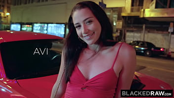 Preview 1 of Adria Rae Pussy Treat - BLACKEDRAW BBC-crazy Adriana &amp_ Avi initiate the new guy