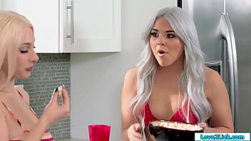Preview 1 of Brazil Party Foking Xxx - Big boobs babe facesits her stepsister