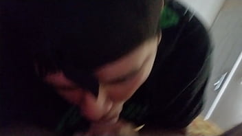 Preview 4 of Sanuolao - Sucking my 18 yr old straight friend at hotel room Pt. 2