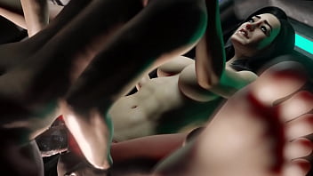Preview 4 of Super Sex Vidoes 3d - MassEffect Miranda Lawson fucked on a ship shepard animation full LucisLab