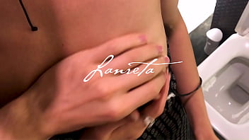 Preview 1 of Japanese Tight Body Mom - Random teen gets fucked in a public toilet (Lanreta)