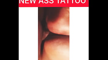Preview 1 of Dog Vs Ma - NPLEASURES SHOWING OFF HER NEW ASS TATTOO.