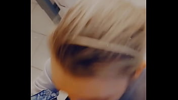 Preview 1 of Fuck Slee Teen - Sucking BBC of Walmart Manager in Bathroom of Walmart on my Break because I was Late
