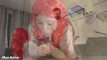 Preview 4 of Nhdta 775 - Redhead sucking riding cock gets big cumshot on her face Mya Quinn