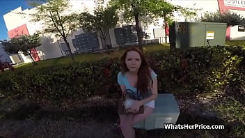 Preview 1 of Full Movies Mom And Son Xex - Making love in trailer to a stranded redhead teen