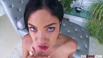 Preview 4 of Horse Fucking Lady Porn - Cassidy Banks Busty Love Tit And Blow Job