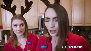 Preview 1 of Cena Szamba S13875 - Besties making cookies and sharing dick afterwards