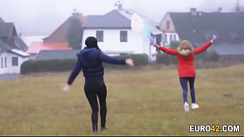 Preview 1 of Porn Rape Incest - Lesbian besties playing themselves against the cold