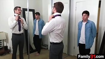 Preview 1 of Oops Anal - The older man have to choose between his Stepson&rsquo_s ass or conference