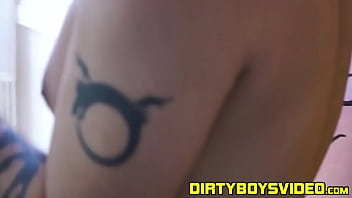 Preview 1 of Dad Fuck Gf - Blonde twink ass fucked by hard thick cock stallion after BJ