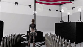 Preview 3 of Chica Pervertida Metro - Fallout 4 Sexy Fashion Review 11
