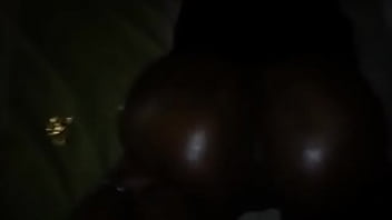 Preview 1 of Louisa A - Big fat oiled black bbw ass