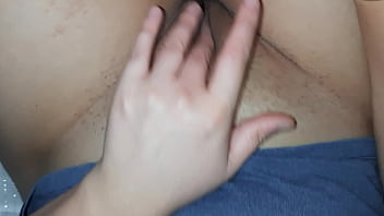 Preview 3 of Sister Caught Sunbathing Nude - Hot mutual masturbation between teacher and student