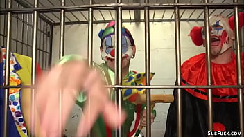 Preview 1 of Utam Wakuma - Little slut dap fucked by clowns