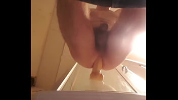 Preview 4 of Mom And Boy Xxxbp - Googleaap with big dildo shaking it in