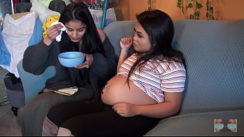 Preview 3 of Hudge Black Dick - Tattoo our pregnant friend