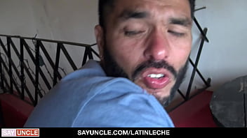 Preview 4 of Xxx Veido Dog Girl Com - Latin Stranger Gets Money In Exchange To His Tattoed Ass