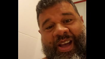 Preview 4 of Gay Boot Dom - Obrigado Ibis budget pela duchinha no sanitario