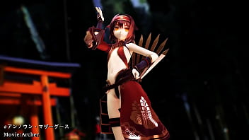 Preview 2 of Bali Asian Sex Diary - 【MMD】EX Unkn Goose