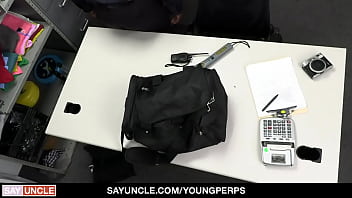 Preview 2 of Pllmbar Sex - Chase Rivers And Troy Harlow Banged With Creampie From Security Guard