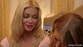 Preview 2 of Xxn Hindi Indian - Busty Neighbour MILFs Having Lesbian Sex - Katie Morgan,  Serene Siren