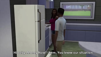Preview 1 of Daughter Roc Mini - Divorced step mom fucks son&#039_s rich friend for money