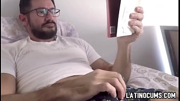 Preview 1 of Aimee Sweet Dripping Wet Playing - Hot latino stepson fucked hard by stepdad after caught jerking