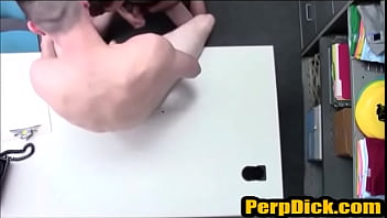 Preview 1 of Search Some Pornindian Video - Black Cop takes turns on Two white perps-PerpDick.com