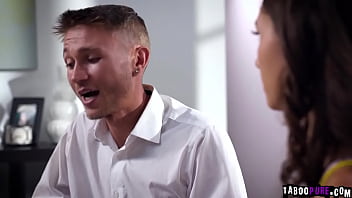 Preview 2 of Sauna Nude Sauna Liseli Klz - Pervy stepbrother fucking his sexy stepsister Maya Woulfe
