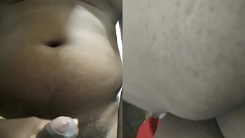 Preview 2 of Horror Fucking Blood - Nigerian friend cum in my wife pussy