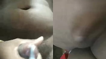 Preview 1 of Horror Fucking Blood - Nigerian friend cum in my wife pussy